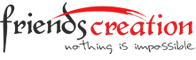 Friends creation logo